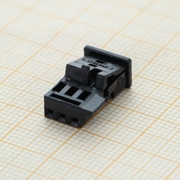 1C0 973 119 B - 3 Way MQS Female Unsealed Connector (neutral)