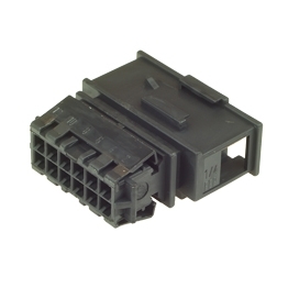 6Q0972736 - 12 Way Unsealed Male Connector 1.5 mm, 2-row (VW restricted)