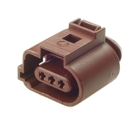 8E0973703A - 3 Way Sealed Female Connector 1.5 mm, 1-row, Coding II, (neutral)