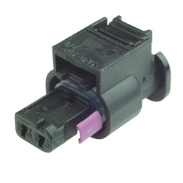 4H0973702A - 2 Way Sealed Female Connector 1.2 mm, 1-row, Cod. A, Variant I, (neutral)