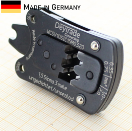 WCSV10SIC15M0320 - Crimpeinsatz CSV10 Sicma 3 1.5mm maennliche Kontakte ungedichtet 0.35 - 2.0 mm2