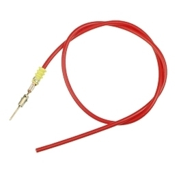 000 979 132 E - Cable Sub-Assembly Micro Timer II Sealed Male 1.0 mm2 - red