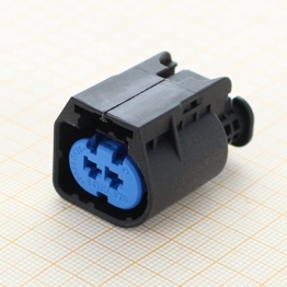 Kostal 9444023 - 2 Way Sealed SLK 2,8 Blue Female Connector with passive TPA, without CPA, Coding C1