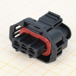 Bosch 1928404656 - 3 way Female Compact Connector 1.1a with F-VMQ seal