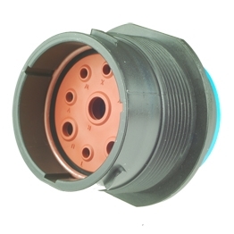 Deutsch HDP24-24-9PE - 9 Way HDP20 Series Receptacle Connector with E-Seal