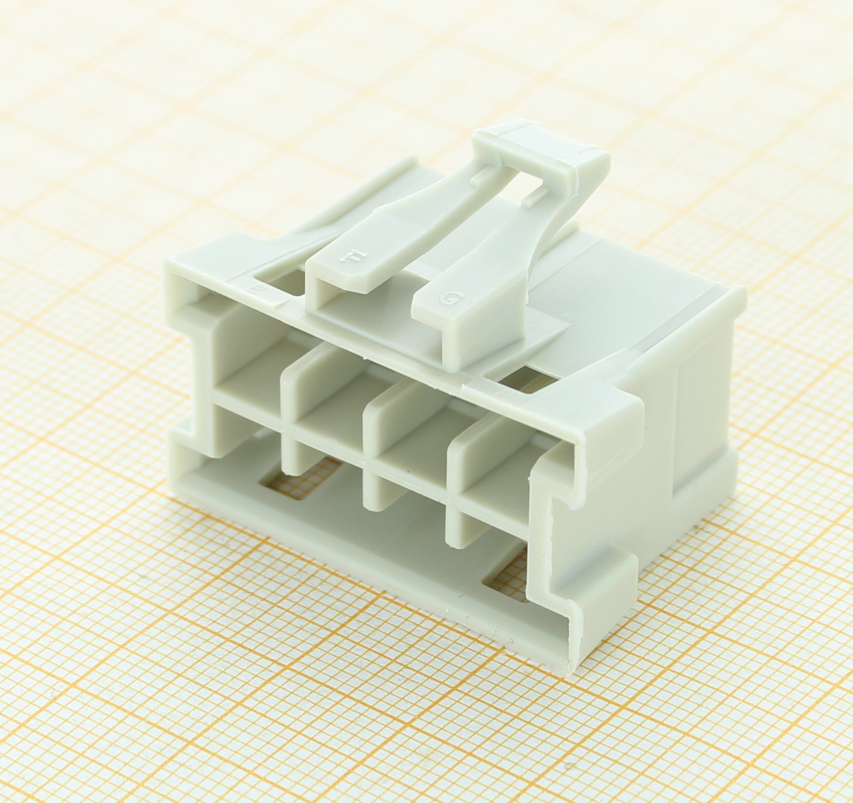 Delphi 12110626 - 8 Way Light Gray Metri-Pack 280 Unsealed Female Connector