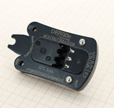 WCSV10GTS0640208 - Crimpeinsatz CSV10 Aptiv GTS 0,64 ungedichtet,  0.22 - 0.85 mm2