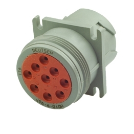 Deutsch HD10-9-96P - 9 way HD10 Series Receptacle Connector, Threaded Rear