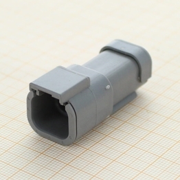 Deutsch DTM04-4P-E003 - 4 way DTM Series Receptacle Connector, End Cap