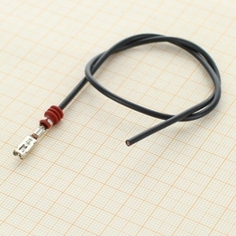 Cable Sub-Assembly SLK 2,8 Sealed Female 1.5 mm2 - black, silver plated terminal