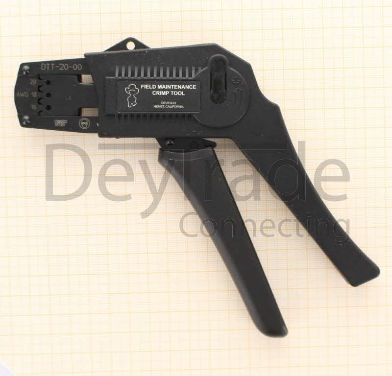 Deutsch DTT-20-00 - Crimptool for Stamped & Formed Female and Male Contact Deutsch Size 20 for 0.5 - 1.5 mm2 (16-20 AWG)