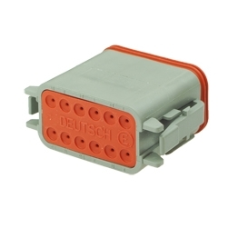 Deutsch DT06-12SA-C015 - 12 Way Plug Deutsch DT-Series with Reduced Dia. Seal (E-Seal)