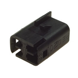 Delphi 12047785 Receptacle - 4 Way Black Metri-Pack 150 Unsealed Female Connector