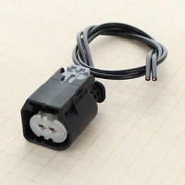 9444025-PT - Full assembled 2 Way Sealed SLK 2,8 Natural Female Connector with CPA and passive TPA, Coding B1