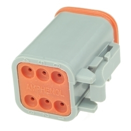 Amphenol AT06-6S Plug - 6 way plug Amphenol AT Series