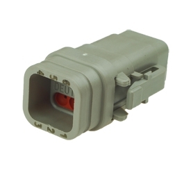 Deutsch DTM06-6S-E007 - 6 Way Plug Deutsch DTM-Series with End Cap