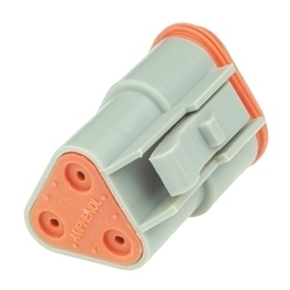 Amphenol AT06-3S Plug - 3 way plug Amphenol AT Series