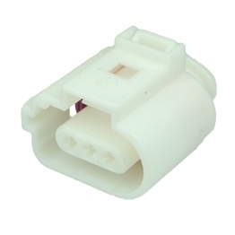 07D973703E - 3 Way Sealed Female Connector 1.5 mm, 1-row, Coding IV, (VW restricted)