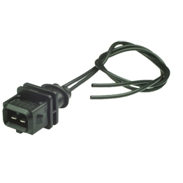 Bosch 1928402448-PT - Vormontierter 2-poliger maennlicher Jetronic Stecker mit Kabel (8D0971946)