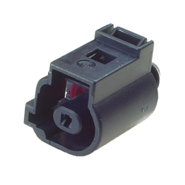 1J0973701A - 1 Way Sealed Female Connector 1.5 mm, 1-row, Coding II, (VW restricted)