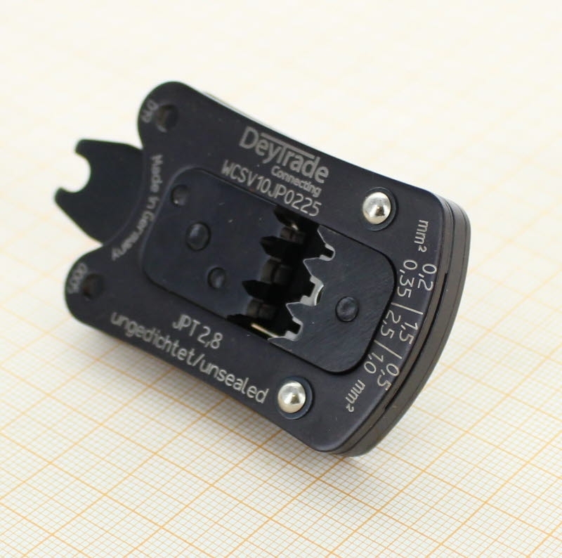 WCSV10JP0225 - Crimpeinsatz CSV10 Junior Power Timer ungedichtet 0.2 - 2.5 mm2