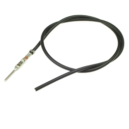 Cable Sub-Assembly FCI SICMA 1.5 unsealed Male 1 mm2 - black