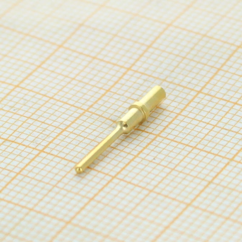 Deutsch 0460-202-2031 - Solid Gold Plated Pin Contact 0.20 - 0.50 mm2,Size 20, DTM Serie