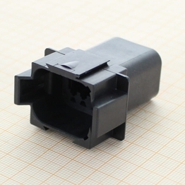 Deutsch DT04-08PB-C015 - 8 Way Male Black Deutsch DT Connector, Coding B with Reduced Dia. Seals