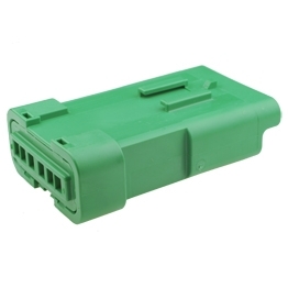 FCI/Delphi 211PL062S5049 - 6 Way 1.5mm Male sealed SICMA Connector green