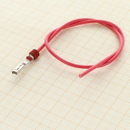 Cable Sub-Assembly SLK 2,8 Sealed Female 1.5 mm2 - red, silver plated terminal