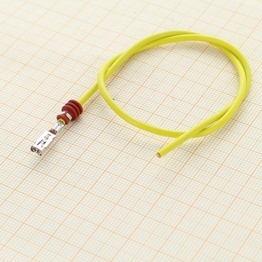 Cable Sub-Assembly SLK 2,8 Sealed Female 1.5 mm2 - yellow, silver plated terminal