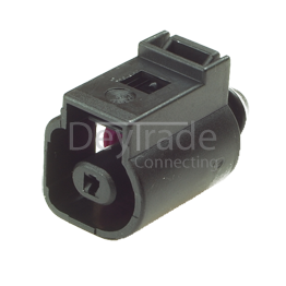 1J0973701 - 1 Way Sealed Female Connector 1.5 mm, 1-row, Coding I, (VW restricted)