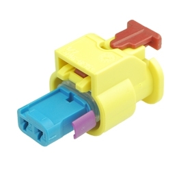 4H0973323 - 2 Way Sealed Female Connector 1.2 mm with CPA, 1-row, Cod. C, Variant I, (neutral)