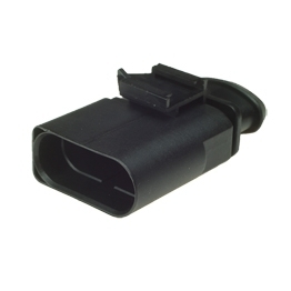 1K0973804 - 4 Way Sealed Male Connector 1.5 mm, 1-row, Coding I, (neutral)