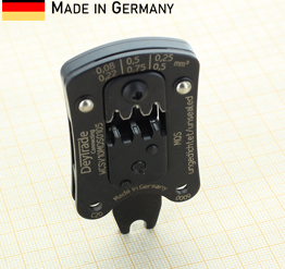 WCSV10MQS0105 - Crimp Die Set CSV10 for TE MQS Unsealed 0.08 - 0.5 mm2