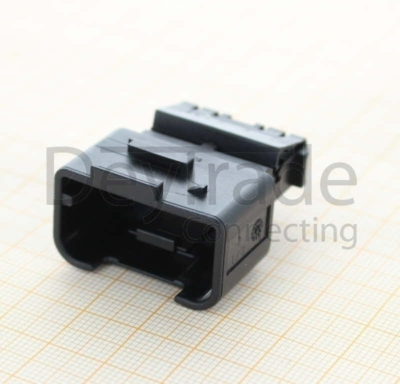 1K0 972 764 - 4 Way Unsealed Male Connector 2.8 mm (VW restricted)