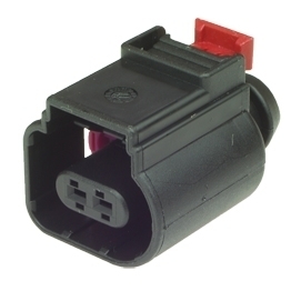 8K0973702D - 2 Way Sealed Female Connector 1.5 mm with CPA, 1-row, Coding I, (VW restricted)