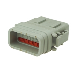 Deutsch DTM06-12SA-E007 - 12 Way Plug Deutsch DTM-Series with End Cap