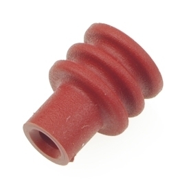 Delphi 15324973 - Dark Red Individual Loose Cable Seal