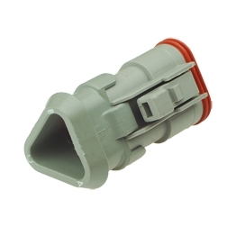 Deutsch DT06-3S-E008 - 3 Way Plug Deutsch DT-Series with Shrink Boot Adapter