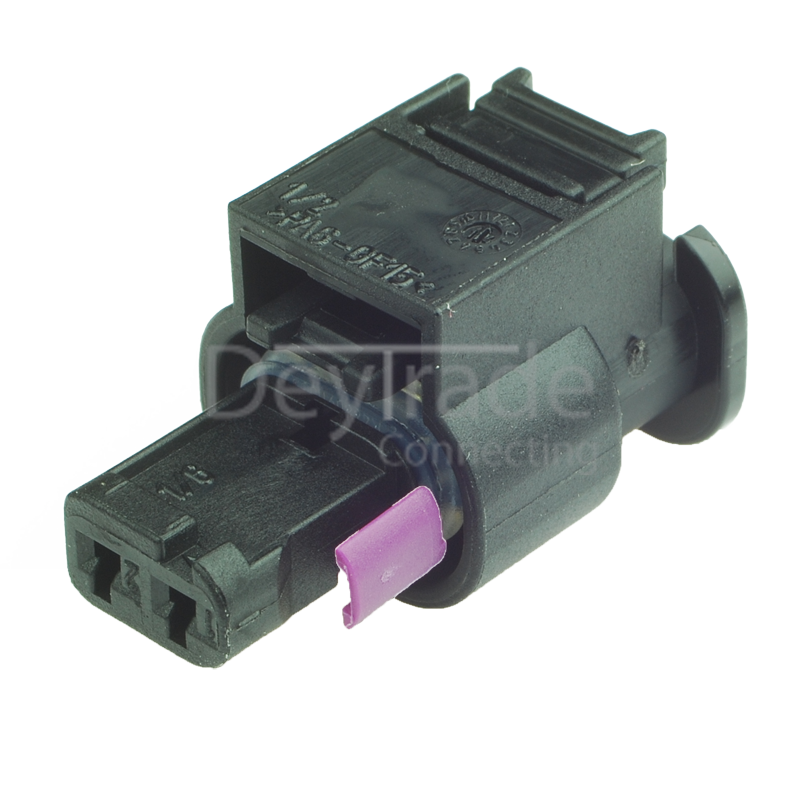 4H0973702A - 2 Way Sealed Fem. Connector 1.2 mm, 1-row, Cod. A, Variant I, (VW restr.)