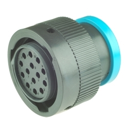 Deutsch HDP26-18-14SE-L017 - 14 Way HDP20 Series Plug Connector with E-Seal, Ring Adapter