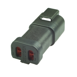 Deutsch DT04-4P-E005 - 4 way DT-Series Rectangular Connector, End Cap