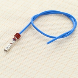 Cable Sub-Assembly SLK 2,8 Sealed Female 1.5 mm2 - blue, silver plated terminal